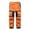 Orange, variant on Odeerbi Kids Pants Boys Girls 2025 Fashion Plush Solid Color Keep Warm Windproof Water Proof Outdoor Hiking Ski Pants Blue