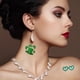 thumbnail image 4 of Pegatinas De Tatuaje De Fiesta De Carnaval Irlandés Día De San Patricio Impermeable Trébol Pegatina De Trébol Conjunto De Tatuajes Temporales 10 Hojas Serendint HA034569-00, 4 of 6
