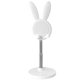 thumbnail image 3 of Injueey Cute Bunny Phone Holder Desktop Cell Phone Stand Altura Ángulo Ajustable Rabbit Holder para 13 12 para Teléfono y Comunicación Blanco, 3 of 6