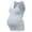 Blue, variant on Maternity Nursing Top Breathable Polyester Fabric Easy Breastfeeding Access Seamless Design Multiple Color