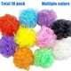 thumbnail image 4 of Paquete de 10 esponjas de baño de malla YONGSHENG esponja de lufa de ducha suave color aleatorio, 4 of 5