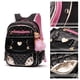 thumbnail image 3 of Mochila niñas, mochilas impermeables niños, mochila escolar niños pequeños, mochilas lindas viaje (Grande, A-Negra), 3 of 3