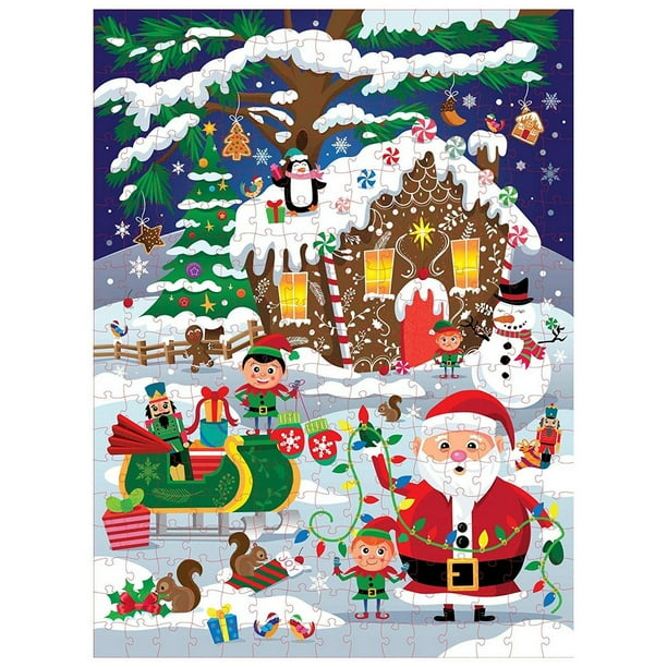 Christmas Jigsaw Puzzle 300Piece Large Holiday Winter Wonderland