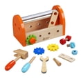 thumbnail image 4 of Caja de herramientas Classic World 3511 de madera, 16 piezas, 4 of 5