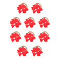 thumbnail image 3 of Qarigey 1 Juego de adornos, rebanada de amor, chips de decorativos en forma de corazón con agujero, decoración de boda, casa, adorno Rojo 10piezas, 3 of 6