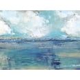 thumbnail image 2 of Tava Studios 32x25 Black Ornate Wood Framed with Double Matting Museum Art Print Titled - Oceans Away, 2 of 4