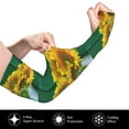thumbnail image 3 of Gaeub Sunflowers in Bucket Cooling Sleeves for Women, Arm Sleeves, UV Sun Protection Sleeve to Cover with Silicone Anti-Slip, 3 of 8