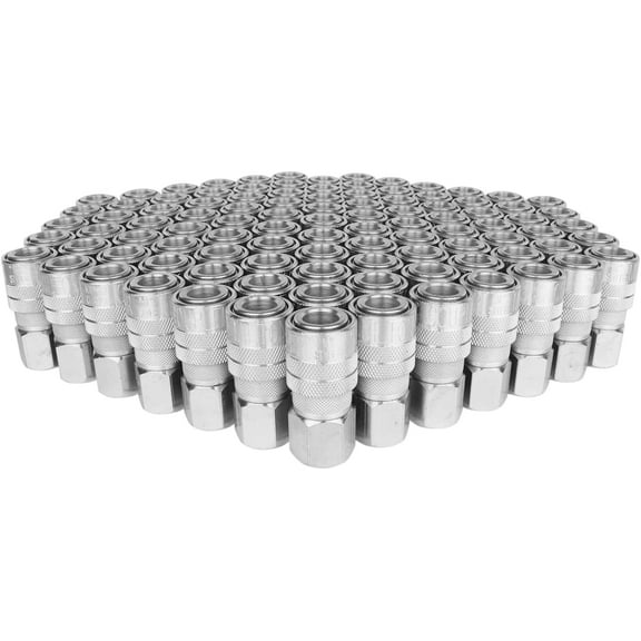 Milton 718STBK 3/8" Steel M-Style Coupler, Female