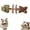 B, variant on Catnip & Silvervine Chew Toy, Fish Bone Dental Cat Toy, Textured Design for Daily Chewing and Enrichment