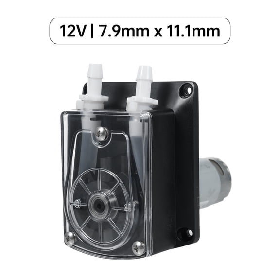 Peristaltic Pump,12v Peristaltic With Silicone 2 Rollers Additives Pump Liquid Pump 1500ml/min Lab Chemical Additives Peristaltic Pump Silicone Tube Pump Flowrate Liquid Additives Pump