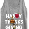 thumbnail image 3 of Peanuts - Happy Thanksgiving Icons - Women's Racerback Tank Top, 3 of 6