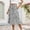 Light Gray, variant on Skirts for Women Skirt Elegant High Waist Solid Color Semi Formal Mid Length Women's Fashionable Design for Everyday Wear Light Gray XL