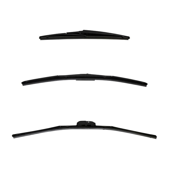 Geelife Exact Fit Windshield Wiper Blade Front & Rear 3pc Set