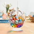 thumbnail image 4 of Colorful Easter Bunny Acrylic Decor - Modern 2D Flat Tabletop Ornament for Living Room, Bedroom, Office Desk, Compact 15cm Festive Home Accent & Spring Gift Idea, 4 of 6