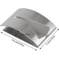 thumbnail image 3 of Set of 2 Adhesive Towel Holder Coat Hook Stainless Steel Bathroom Wall Hook for Bath Towels/Tea Towels/Aprons/Garbage Bag Kitchen Home Bathroom, 3 of 5