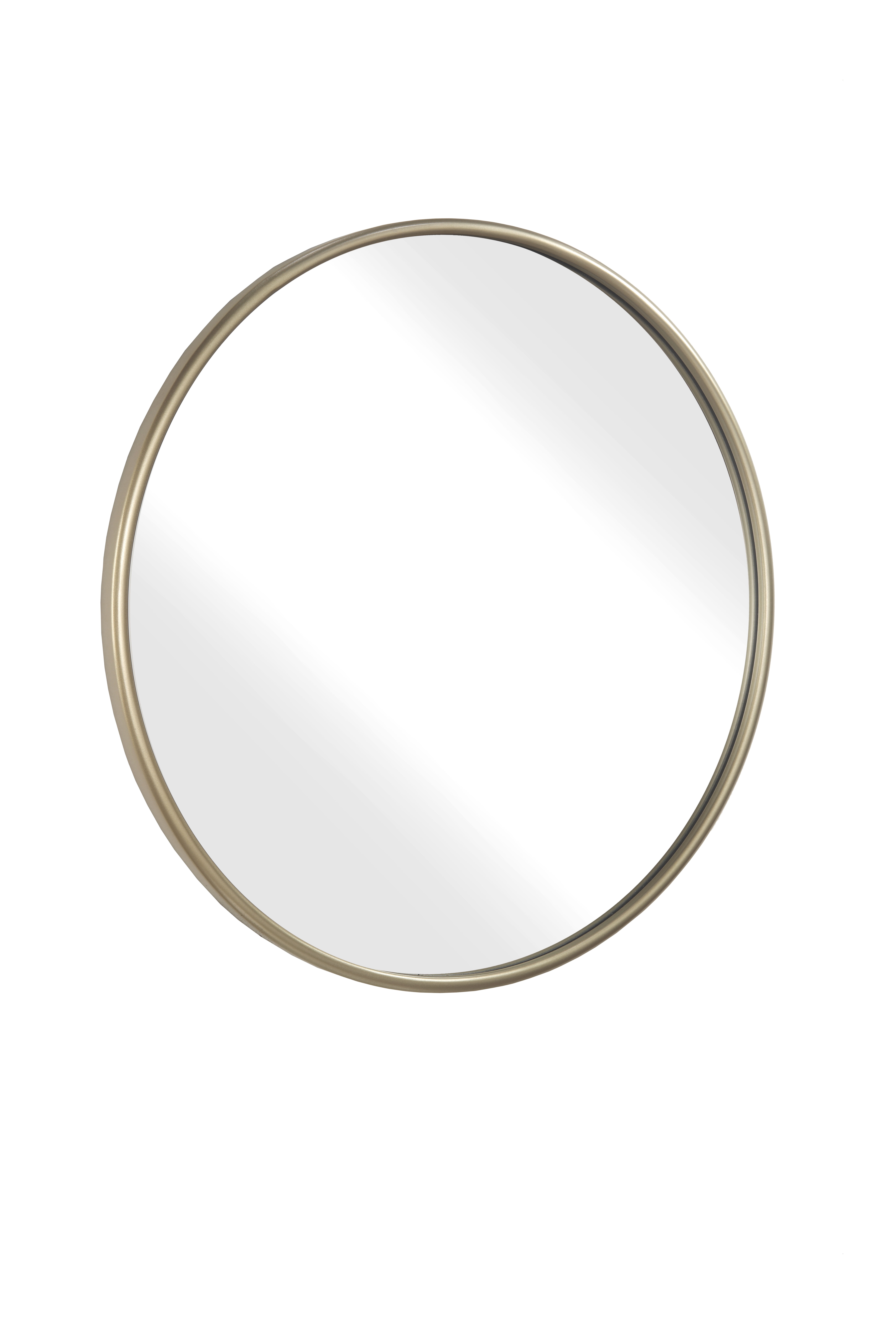 Martin Svensson Home 30" Gold Framed Round Wall Mirror