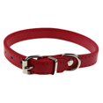 thumbnail image 1 of Clearance! Leather Cat Collar Basic Pet Collar Puppy Puppy Cat 26cm Pet Collars,Red, 1 of 5