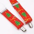 thumbnail image 2 of Christmas Tree Suspenders Party Suspenders Candy Cane Suspenders for Men Women Christmas Gift, 2 of 2