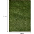 thumbnail image 2 of Artificial Thick Realistic Grass Mats & Turf Rugs Synthetic Grass in Many Custom Sizes and Widths with Finished Edges with Binding Tape, 2 of 10