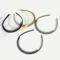 thumbnail image 7 of LinYooLi Plastic Hair Bands with Teeth, 10 Packs Thin Headbands for Women Girls Teens, Non Slip Hair Comb Head Bands Hair Accessories, 7 of 7