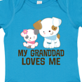 thumbnail image 4 of Inktastic My Granddad Loves Me Granddaughter Girls Girls Baby Bodysuit, 4 of 5