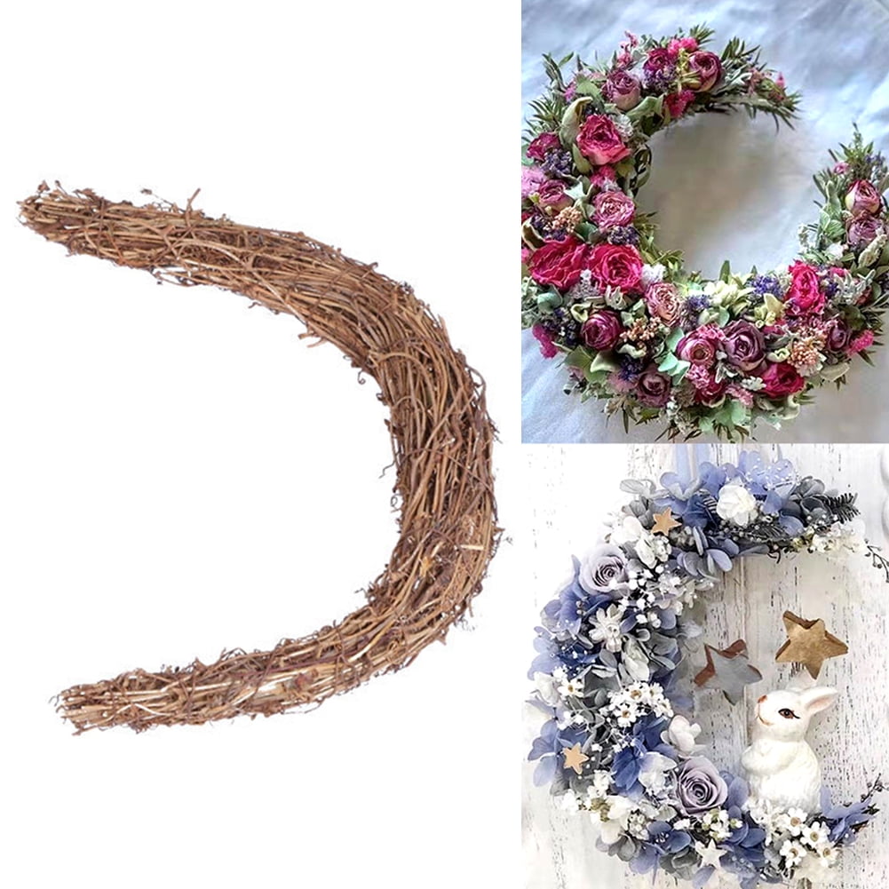 Darice Bulk Buy DIY Grapevine Wreath Natural 2 inches 12-Pack GPV2
