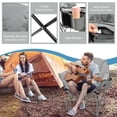 thumbnail image 4 of Slsy Heated Camping Chairs for Adults, Oversized Padded Folding Chair with Adjustable Heating, Portable Heated Lawn Chair for Outdoor, Camping(Gray), 4 of 8