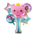 thumbnail image 4 of Globos metálicos para casa de muñecas Gabby, decoración para fiestas de cumpleaños de niñas con dibujos animados, regalos para baby shower, 4 of 5