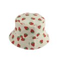 thumbnail image 1 of ITFABS Femmes Hommes Chapeaux Bob Fraise, Casquettes de Pêcheur Réversibles d'Été, 1 of 3