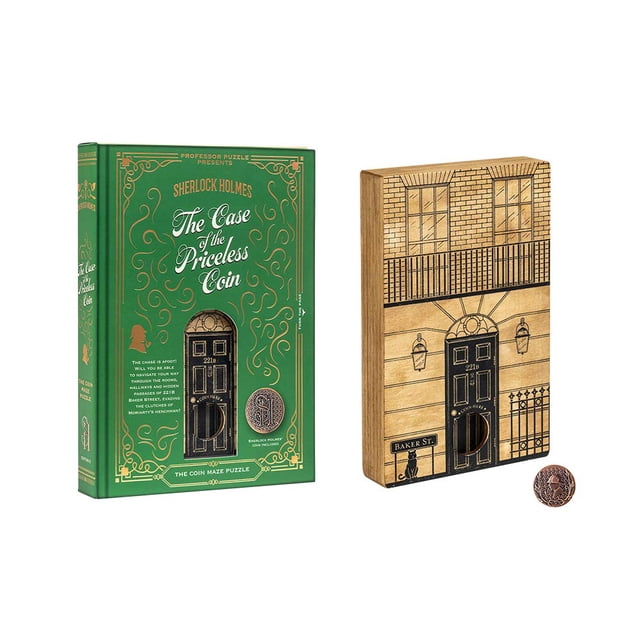 Juego de rompecabezas Profesor PUZZLE Laberinto de monedas de Sherlock Holmes