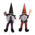 thumbnail image 1 of Gnomo de patas largas para Halloween, 1 par de adornos, bandeja escalonada, suministros de decoración, 1 of 5