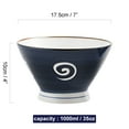 thumbnail image 3 of Large Cereal Bowls Set, Soup Bowls Microwave Safe, Rice Bowls, Breakfast Bowls, Ceramic Cereal Bowls-B-Set of 6, 3 of 7