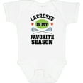 thumbnail image 3 of Inktastic Lacrosse is My Favorite Season Boys or Girls Baby Bodysuit, 3 of 5