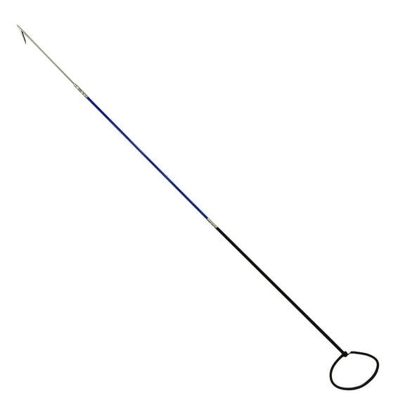 Scuba Choice Heavy Duty 7.8 ft 1 Prong Tip Blue Fiberglass Black Alum Pole Spear