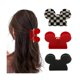 thumbnail image 1 of wonima11 Hair Clip, 3Pcs Mouse Head Acrylic Hair Claw Clips for Thin Medium Curly Hair, Non-slip Hair Catch Barrette, Strong Hold Jaw Clamp Women Fashion Hair Styling Accessories, 1 of 1