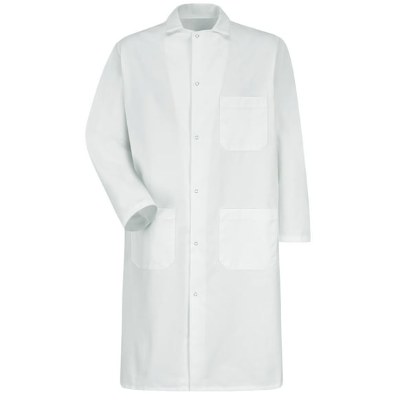 Red Kap Gripper-Front Butcher Frock