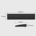 thumbnail image 3 of Memory Foam Wrist Cushion For 81 Keyboards Waterproof PU Slip Proof Desktop Grip Ergonomic Wrist Support, 3 of 8