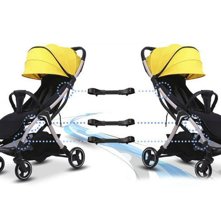 Double pushchair that turns into a single hot sale