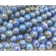 thumbnail image 2 of 8mm Natural Lapis Round Beads Genuine Gemstone Natural Jewelry Making, 2 of 4