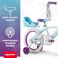 thumbnail image 4 of Huffy 16" Disney Frozen Kids' Bike, Fits Riders 42"-48", Blue, Youth, Girl's, 4 of 14