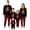 Women, variant on RUINIXCW Family Christmas Pajamas Matching Sets Xmas PJS Holiday Jammies for Family Santa Hat Printed Long Sleeve Tops and Plaid Pants Family Christmas Outfits Sleepwear