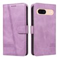 thumbnail image 3 of Phone Case for Google Pixel 8A 5G Magnetic PU Leather Card Slots Durable Wallet Cover, 3 of 5