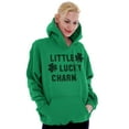 thumbnail image 4 of St Patricks Day Little Lucky Charm Hoodie Sweatshirt Women Men Brisco Brands S, 4 of 6