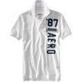 thumbnail image 1 of Aeropostale N. York - Polo de rugby para hombre, color blanco, pequeño, 1 of 1