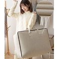 thumbnail image 4 of Juego de 1 bolsa de almacenamiento suave y transpirable con asa, gris claro, 4 of 5
