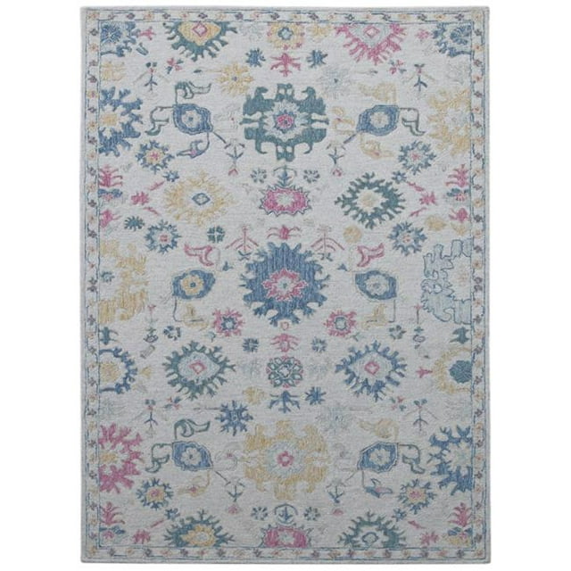Amer Tapis RDT83656 Tapis de Zone Tufté à la Main, Maïs Sucré - 3 Pi. 6 Po. x 5 Pi. 6 Po.