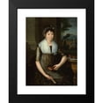 thumbnail image 2 of José María Vázquez 19x24 Black Modern Framed Museum Art Print Titled - Portrait of Dona Maria Luisa Gonzaga Fancerrada and Labarrieta, 2 of 5
