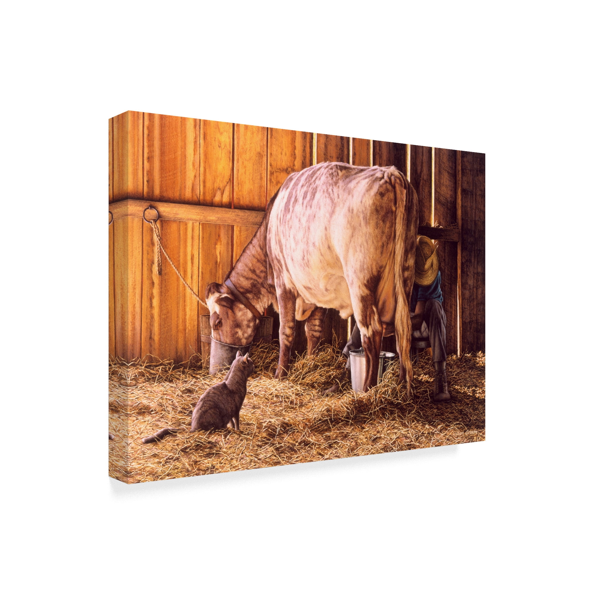 Trademark Fine Art 'All In Good Time' Canvas Art by William Breedon