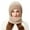 Khaki, variant on Shadoumai 3 in 1 Beanie Hat with Scarf and Mask 3 in 1 Winter Hat for Women Balaclava Ski Mask