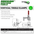 thumbnail image 3 of 1000LB U-BAR FLG BASE VERTICAL HOLD-DOWN CLAMP, 3 of 7